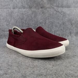 Old Navy Shoes Womens 10 Sneakers Slip On Casual Comfort Lifestyle Faux Fur Flat